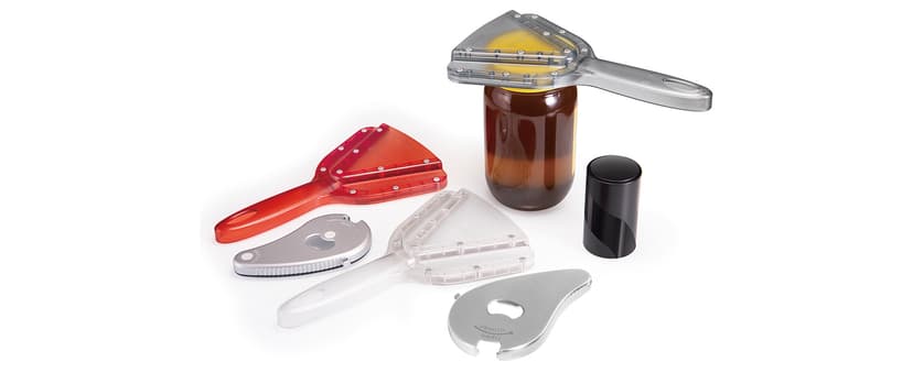 Jar Opener for Weak Hand & Seniors with Arthritis,Easy Twist Off Bottle Caps,Patent | Unique Kitchen Gadgets, Christmas Gifts for Elderly/Women/Men (Blue)