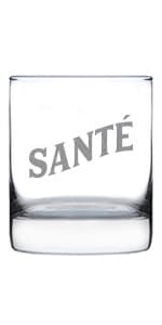 Bevvee 乾杯 - Kanpai - Japanese Cheers - Whiskey Rocks Glass - Fun Japan Themed Gifts or Party Decor for Women and Men - 10.25 Oz