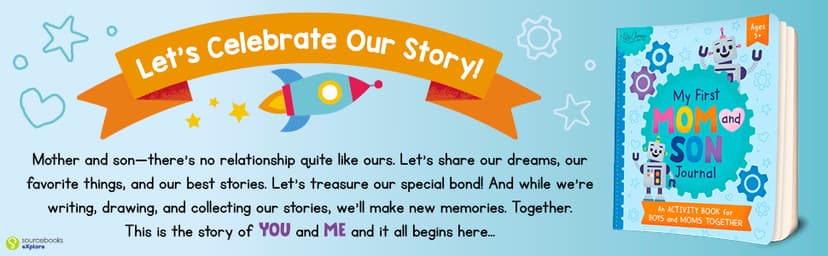 My First Mom and Son Journal: An activity book for boys and moms together