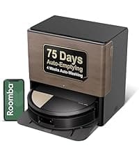 iRobot Roomba 105 Vac Robot Vacuum with AutoEmpty Dock - Self-Empties for 75 Days, Easy to use, Intense Power-Lifting Suction, LiDAR Navigation, Multi-Surface Cleaning, Cleans in Neat Rows