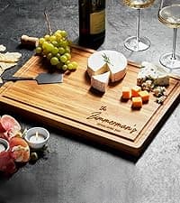 Personalized Wood Engraved Cutting Board - Valentines Day Gifts for Her - Unique Present for Wedding, Anniversary, Housewarming, Birthday, Holiday, or Romantic Gift Idea for Friends, Family, Mom, Dad