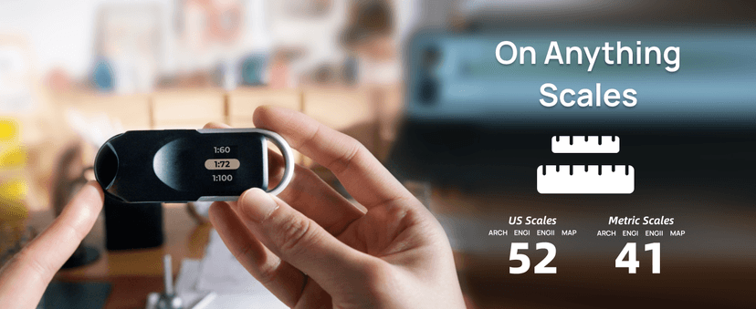 HOZO NeoRulerGO Digital Tape Measure with Laser, Smart Rechargeable Measuring Tool for Flat, Curved, Odd Shapes | Bluetooth App | Pocket Size | Cool Gadgets for Dad, Men, Husband