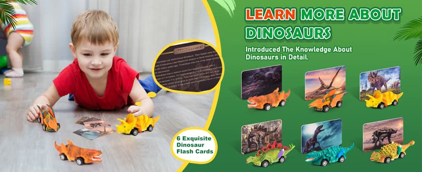 faentwc Dinosaur Painting Toys for Kids 5-7: 2 in 1 Dino Arts Painting Kits and Pull Back Cars Toy for Boys 4 5 6 7 8 9 10 Year Old Art & Craft Set for Girl DIY Easter Birthday Gifts for Kid Age 3-12