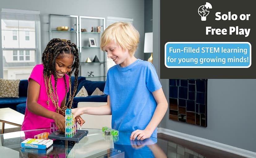 ThinkFun Gravity Maze - Falling Marble Logic Game - Challenging STEM Toy for Kids 8-12 - Gravity Marble Maze - Brain-Building Fun - Educational Gift - Boosts Critical Thinking & Problem Solving