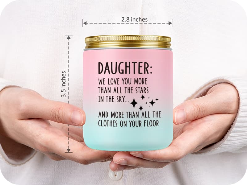 Miracu Candle, Teen Girls Gifts for Daughter, Teenage Girl Presents - Birthday Gifts for Teens 16-18 - Funny 2025 Christmas, Valentines Teenage, Unique Daughter Birthday Presents Ideas from Mom Dad