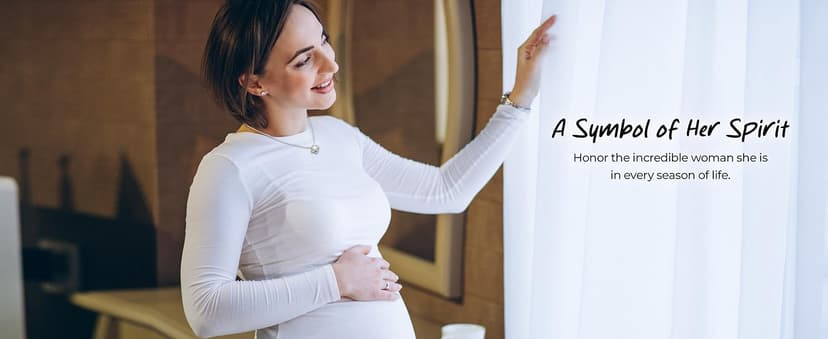 Larvincy To My Wife Necklace from Husband With Heartfelt Message & Elegant Box - Soulmate Necklace for Women, Romantic Jewelry Gift for Her On Birthday, Anniversary