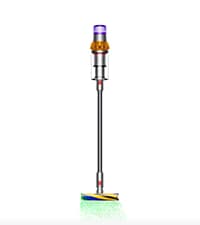 Dyson V15 Detect Plus Cordless Vacuum, Illumination Reveals dust, 240AW, 3 Power Modes, Up to 60 Minutes,² Deep Cleans Hard Floors and Carpets, Detangles pet Hair, Converts to Handheld