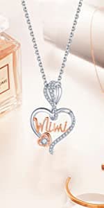 Gifts for Women, Mom Nana Grandma Necklace for Women, Birthday Mothers Day Jewelry Gifts for Mom Grandma Wife from Daughter Son
