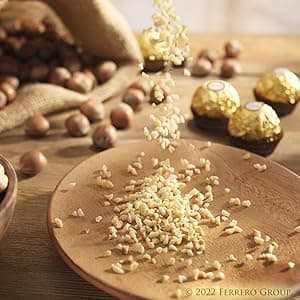 Ferrero Collection Fine Assorted Confections, Premium Chocolate Variety Pack with Ferrero Rocher, Raffaello, and Rondnoir, 6.1 oz, Gift Box for Sharing with Family and Friends