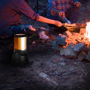 BUYSIGHT BUYSIGHT Rechargeable Spotlight,Spot Lights Hand held High lumens Large Flashlight Handheld Spotlight Lightweight and Super Bright Flashlight (Aluminium_Alloy Golden)