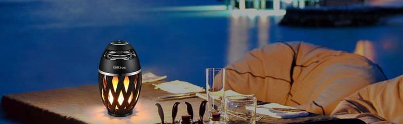 Gifts for Men, Him, Outdoor Bluetooth Speaker, Unique Gifts for Men Him Dad, Wireless Speaker Waterproof with Torch Light, BT5.0 with HD Audio and Enhance Bass, Birthdays Gifts for Men Her Women