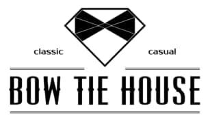 Bow Tie House Real Silk Classic Pre-Tied Bow Tie Formal Solid Tuxedo with Gift Box