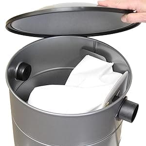 VacuMaid GV30 Wall Mounted Garage Vacuum with 30 ft Hose and Tools